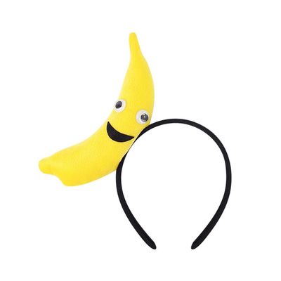 Banana Headband Cute Women Men Fruit Hairband Hair Accessories