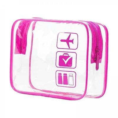 3x Clear Makeup Bag Travel Bag Cosmetic Bag Makeup Organizer for Business Trip Hair Accessories