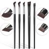 7Pcs Angled Eyeliner Brush Ultra Thin Eyeliner Brushes Eyebrow Concealer Brush Eye Brow Brushes Eyebrow Angled Brushs for Women view 4