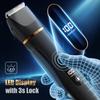 Electric Body Hair Removal Epilators for Men & Women,Waterproof Foil Shaver Razor Trimmer for Facial,Arms,Back,Legs,Chest & Groin,Wet/Dry Painless Groomer with Ceramic Blade,Travel Gift for Him,Black view 3