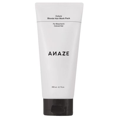 ANAZE Colure Blonde Hair Mask Pack C01 200ml Intensive Repair Treatment for Bleached & Color-Treated Hair