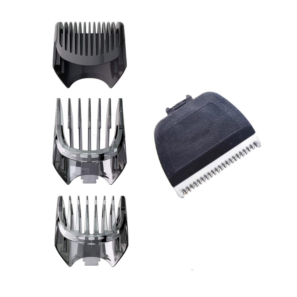 1-10mm 11-20mm 1.5mm Comb And Blade for Panasonic ER-GB80-S Multi-Groomer Mens Trimmer for Beard/Hair/Body Comb 39 Trim Length Settings Blade with 3 Kits, Corded/Cordless Operation ER-GB80-S(4pcs)
