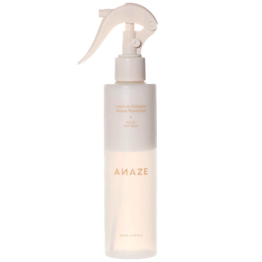 ANAZE Leave-In Collagen Serum Treatment 200ml  Hydrating & Nourishing Mist for Dry & Frizzy Hair  Lightweight No-Rinse Formula with Protein & Oil Layer