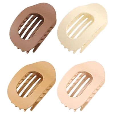 4pcs Simple Elegant Duckbill Hair Clip (A)