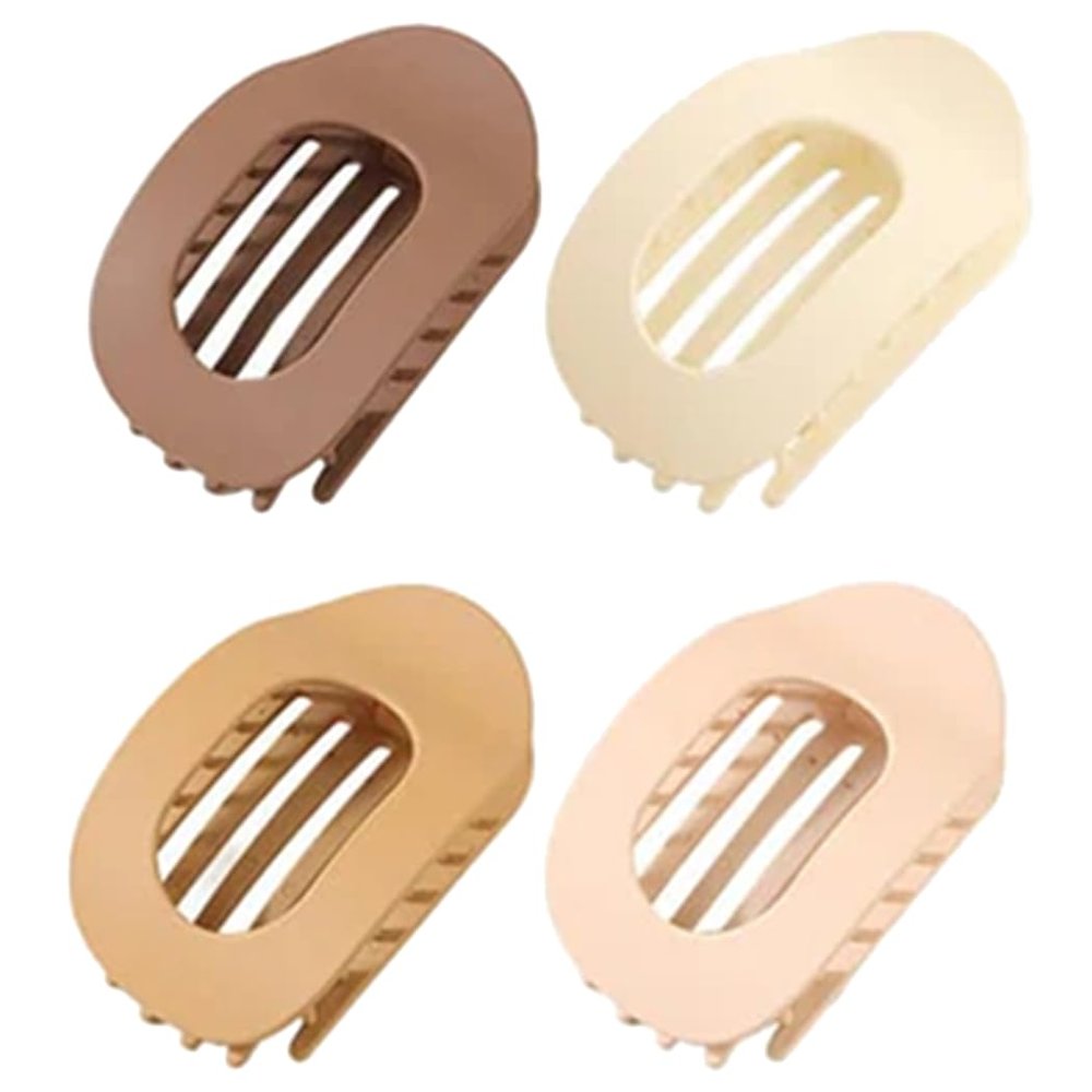 4pcs Simple Elegant Duckbill Hair Clip (A)