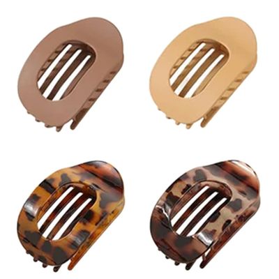 4pcs Simple Elegant Duckbill Hair Clip (D)