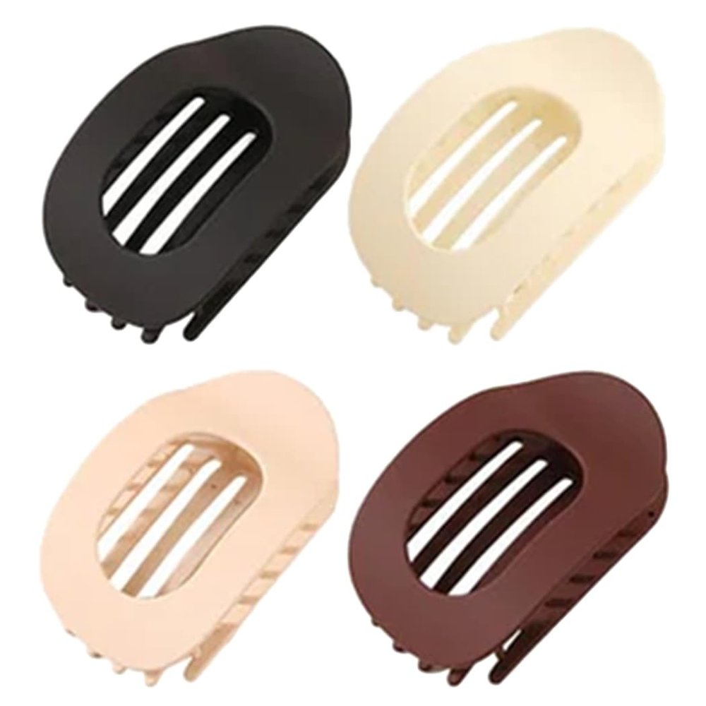 4pcs Simple Elegant Duckbill Hair Clip (B)