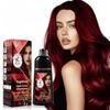 AngeRose Wine Red Hair Dye Shampoo 3 in 1, Natural Hair Dye to Cover Gray Hair, 400 ML view 1
