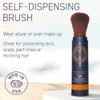 Brush On Block New Formula SPF 30 Mineral Powder Sunscreen, Touch of Tan, Refillable, Broad Spectrum, Water Resistant Face Protection, For All Skin Types, Subtle Hint of Color, Reef Friendly view 3