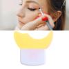 ZJchao Silicone Eyelash Applicator Baffle Mascara Smear Protector for Eye Shadow Double Arc Design Skin Friendly Easy Clean (Yellow) view 2