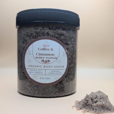 Coffee & Cinnamon sugar scrub