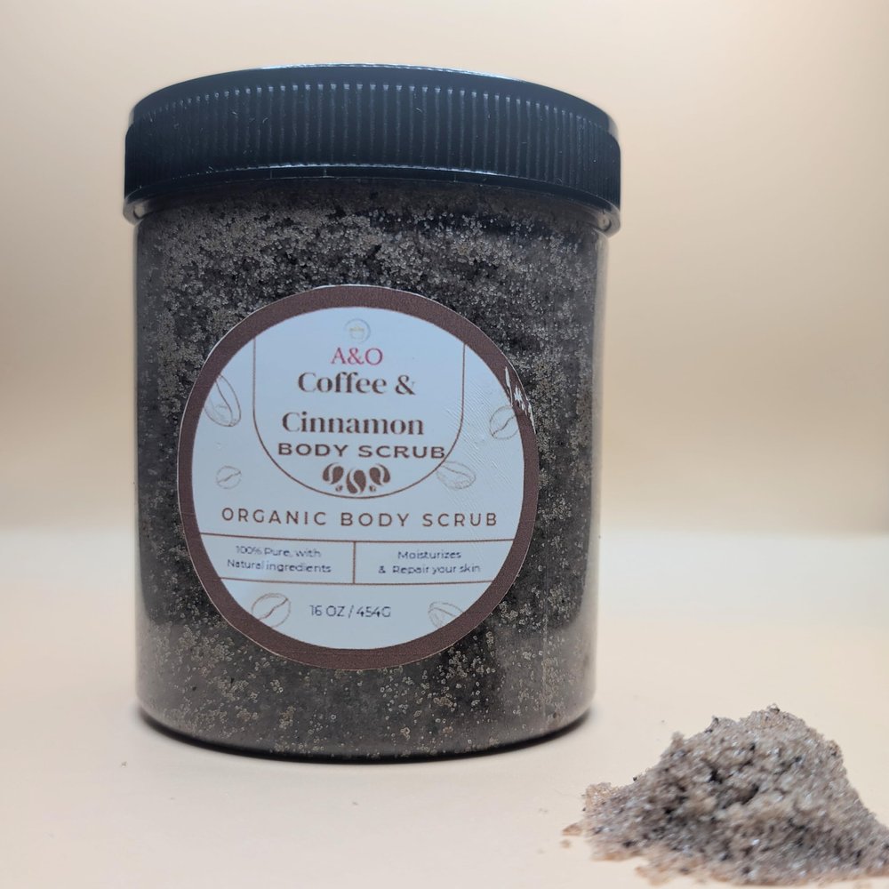 Coffee & Cinnamon sugar scrub