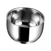 2x Stainless Steel Shaving Soap Bowl Double Layer Unbreakable Metal Soap Mug Bowl view 1