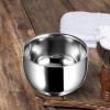 2x Stainless Steel Shaving Soap Bowl Double Layer Unbreakable Metal Soap Mug Bowl view 4
