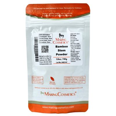 Bamboo Stem Powder - 1.8oz / 50g - Skin & Hair Care Ingredients - MakingCosmetics