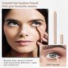 Colored Gel Glitter Eyeliner Pencils Pen Set, 2 Pcs Eyeliner Waterproof Lip Liner Eye Shadows Eyebrow Pencils Pen Eye Makeup (01 Black & 03 White) view 2