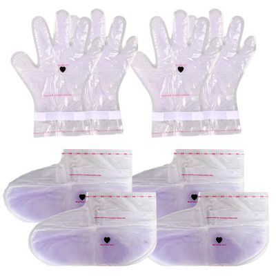 BACTIBLAST Paraffin Wax Gloves,The Paraffin Wax for Hand and Feet,Paraffin Hand & Foot Treatments and Booties Set for Intensive Hydration at Home Or Spa(Lavender) 2 Pair Hand & Foot Wax Gloves