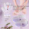 BACTIBLAST Paraffin Wax Gloves,The Paraffin Wax for Hand and Feet,Paraffin Hand & Foot Treatments and Booties Set for Intensive Hydration at Home Or Spa(Lavender) 2 Pair Hand & Foot Wax Gloves view 4