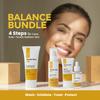 AbsolutSkin Balance Bundle  4-Step Skincare Routine for Radiant, Even Skin  Includes Face Wash, Exfoliator Gel, Radiance Serum & SPF50 Sunscreen  Brightening Essentials Kit view 2