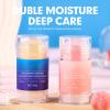 Hydrating Anti-Cracking Foot Balm Stick for Dry Feet & Heels - Moisturizing Solid Stick with Shea Butter, Fast Absorbing Non-Greasy Care for Hands/Knees/Elbows, Gym Travel Essential (Pink+Blue, 1 Pcs) view 2