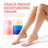Hydrating Anti-Cracking Foot Balm Stick for Dry Feet & Heels - Moisturizing Solid Stick with Shea Butter, Fast Absorbing Non-Greasy Care for Hands/Knees/Elbows, Gym Travel Essential (Pink+Blue, 1 Pcs) view 3