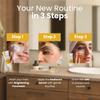 AbsolutSkin Beginner Bundle  3-Step Brightening Skincare Set for Dull Skin  Includes Face Wash, Radiance Serum & SPF50 Cream  Dermatologist-Formulated view 3
