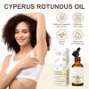 Cyperus Rotundus Oil 2 Pack, Cyprus Oil for Hair Removal, Natural Soothing and Gentle, Reducing Body Hair Growth, Smooth Skin & Hair Removal, 2.02 Fl Oz view 3