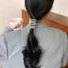 10 Pcs Spiral Hair Ties For Women Elastic Tie No Damage Soft Thin Twisted Hair Wire Hairwire, Phone Cord Elegant Bands For Women Girl Daily Use view 3