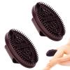 2 PCS Meridian Brush Massage Brush,Meridian Brush Body,Brush for Belly Body Brush, for Scalp Full Body Relaxation Massage Gentle Exfoliation, Moisturizing view 1