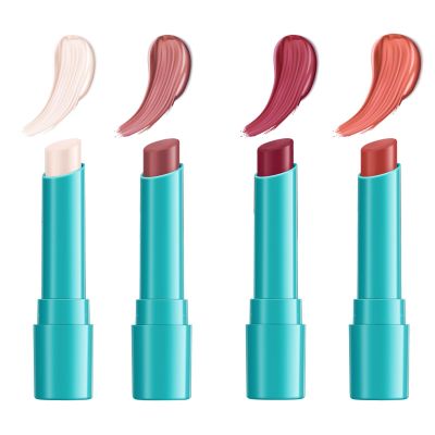 COLORCODE 4PCS Lip Tint Hydrating Lip Kit Set, Long Lasting Waterproof Lip Stain and Non-Sticky Tinted Lip Balm with Vitamin E, Natural Hydrating Lip Gloss Lipstick Set in 4 Shades for Women & Girls