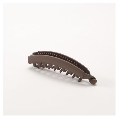10 Pcs Banana Claw Clips, 3.94Inch Large Coffee Non Slip Banana Claw Clips for Women, Thick Hair, Hair Accessories, Gifts