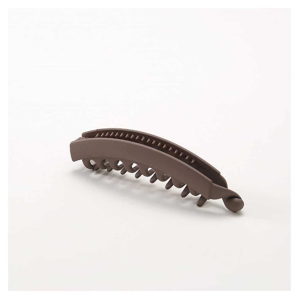 10 Pcs Banana Claw Clips, 3.94Inch Large Coffee Non Slip Banana Claw Clips for Women, Thick Hair, Hair Accessories, Gifts
