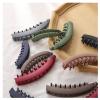 10 Pcs Banana Claw Clips, 3.94Inch Large Coffee Non Slip Banana Claw Clips for Women, Thick Hair, Hair Accessories, Gifts view 3