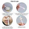 Vjnyvs Portable Nose Wax Kit, Wax Melt Warmer Nose Hair Waxing Kit with 50g Nose Hair Removal Wax Nose Clipper for Men Women view 3