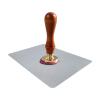 Recollections Light Gray Wax Silicone Mat  8" x 6" Heat-Resistant Surface for Sealing Wax Projects, Nonstick & Reusable, 12 Pack view 3