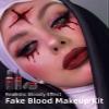 Halloween Fake Blood Makeup Kit for Zombie Vampire Costume, Fiestajaja 4PCS Special Effects SFX Makeup Set with 2.03oz Fake Blood Spray+2.03oz Dripping Blood+1.01oz Coagulated Blood+Stipple Sponge view 3