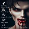 Halloween Fake Blood Makeup Kit for Zombie Vampire Costume, Fiestajaja 4PCS Special Effects SFX Makeup Set with 2.03oz Fake Blood Spray+2.03oz Dripping Blood+1.01oz Coagulated Blood+Stipple Sponge view 4