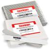 100/180 Grit Disposable Zebra Nail Files & 180/240 Grit White Nail Files Bundle view 1