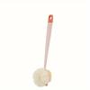 Back Brush Long Handle Bath Brush Double-Sided Scrubbing Shower Towel Back Scraper Detachable Strong Soft Bristle Washing(Pink) view 1
