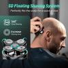 5D Head Shavers for Bald Men - Kensen 2025 Upgraded Large Hair Chamber Bald Head Shavers for Men, Christmas Gift Best Head Razors for Bald Mens Waterproof USB-C Cordless 160min for Home Office Travel view 4