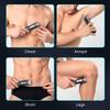 kensen Body Hair Trimmer for Men - Manscape Electric Shavers for Men, Rechargeable Pubic Hair Trimmer with Replaceable Ceramic Blade Head IPX7 Waterproof Wet/Dry Groin Trimmers Ball Shaver (Black) view 3