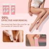 Roll on Wax Refill: 4 Rose Wax Roller Refill with 10 wipe - Hair Removal Cartridge for Body Legs Arms (100g/3.53oz, 4 Pack) view 4