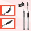 2 PCS Eye Brow Brush with Cap, Reusable Travel Eye Brow Brushes, Spooly for Lashes, Eyebrow Spoolie, Portable Eyebrow Spiral Brushes with Handle, Makeup Tool, Make up Accessories for Women view 4