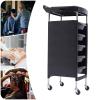 Salon Trolley Cart,5-Drawer Mobile Beauty Station with 66lb Capacity Expandable Top for Barber Spa Clinic view 4