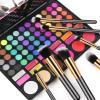 10-Piece Premium Makeup Brush Set Black Gold view 3