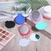 6 Pcs Compact Mirrors Bulk, Mini Round Folding Mirrors, Portable Pocket Mirror, 2.4 Inches Makeup Mirror, Small Portable Travel Makeup Looking Glass for Purse Women Girls Daily Use view 3