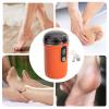 AOYEBO Electric Callus Remover - 3-Speed ABS Foot File with LCD Screen & USB Charging, Professional Pedicure Tool for Cracked Heels & Dead Skin Removal view 3