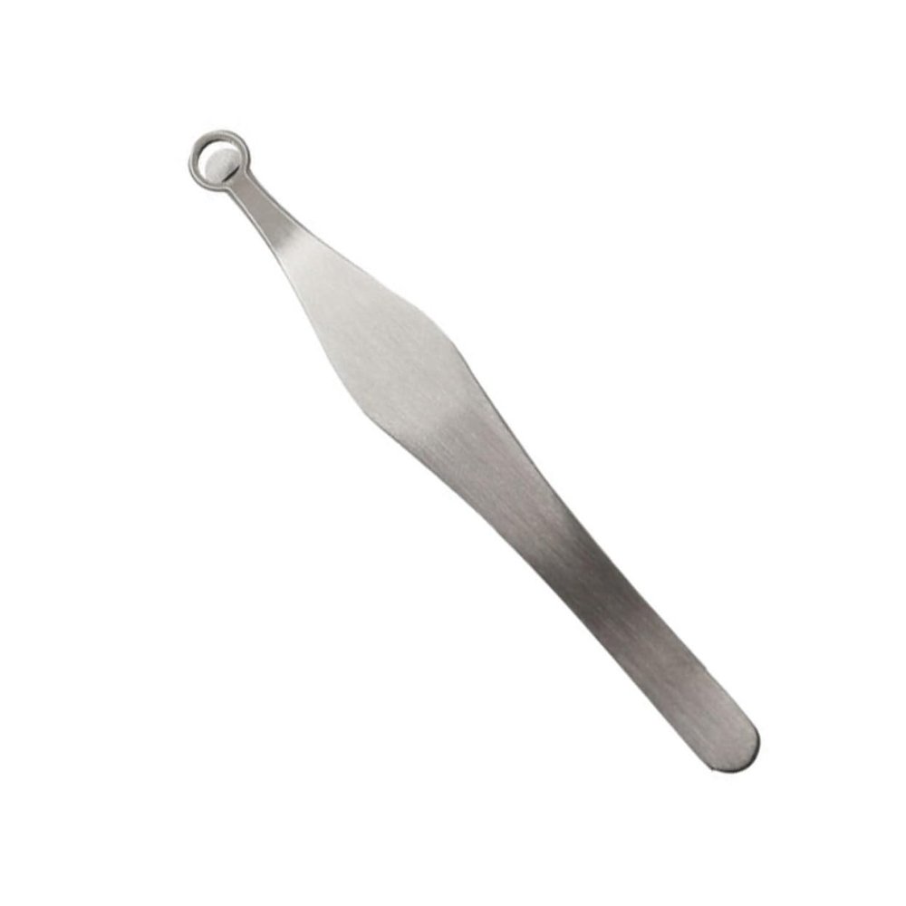 Uonlytech 1PC Stainless Steel Nose Hair Clip Portable Manual Nose Hair Remover for Men and Women Safe Head Design for Trimming and Grooming