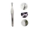 Uonlytech 1PC Stainless Steel Nose Hair Clip Portable Manual Nose Hair Remover for Men and Women Safe Head Design for Trimming and Grooming view 4