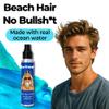 Brined Sea Salt Spray for Hair Men & Women | Real Ocean Water Texturizing Spray | Beach Hair, Waves, Volume & Matte Finish | Aloe, Kelp & Vitamin B5 | Sulfate-Free, Paraben-Free | 4oz view 2